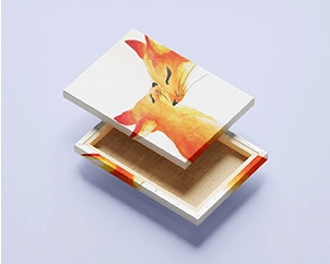 Aufgespannte Fotoleinwand auf Holzkeilrahmen – hochwertige Leinwand für moderne Wandgestaltung