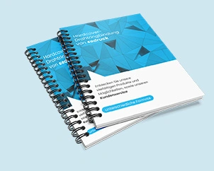 Hochformatige Drahtringbindungen mit Hardcover auf Stapel