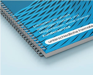 Geschlossene Drahtringbindung im Detail